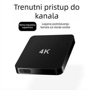 Android TV kutija s 4K izlazom, MV100 procesor, 1GB RAM, 8GB skladišta, HDMI, Wi-Fi i Bluetooth daljinsko upravljanje