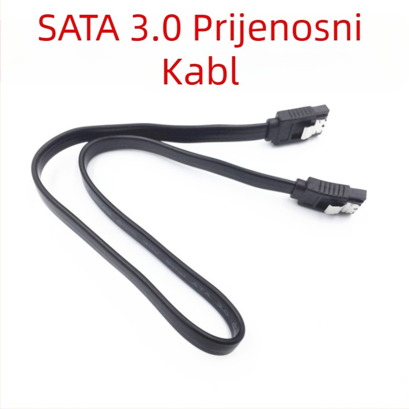 Patch cord SATA 3.0 kutni kabel za tvrdi disk, sučelje Serial Port, duljina 0.4 m, Hongjixin