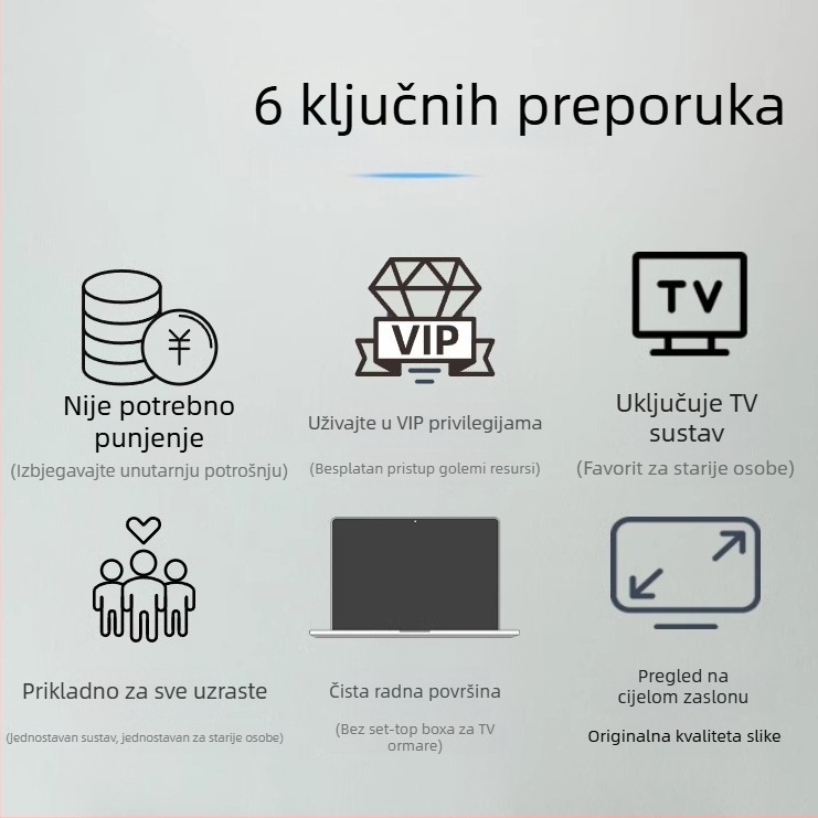 Android TV Box F1 – 4K izlaz, 1GB RAM, 8GB pohrane, HDMI