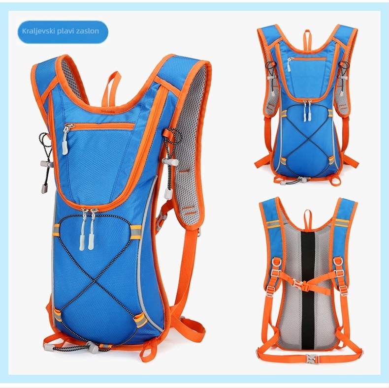 Planinarski ruksak ultra lak s Oxford materijalom, vodootporan, suho/mokro odvajanje, zaštita leđa