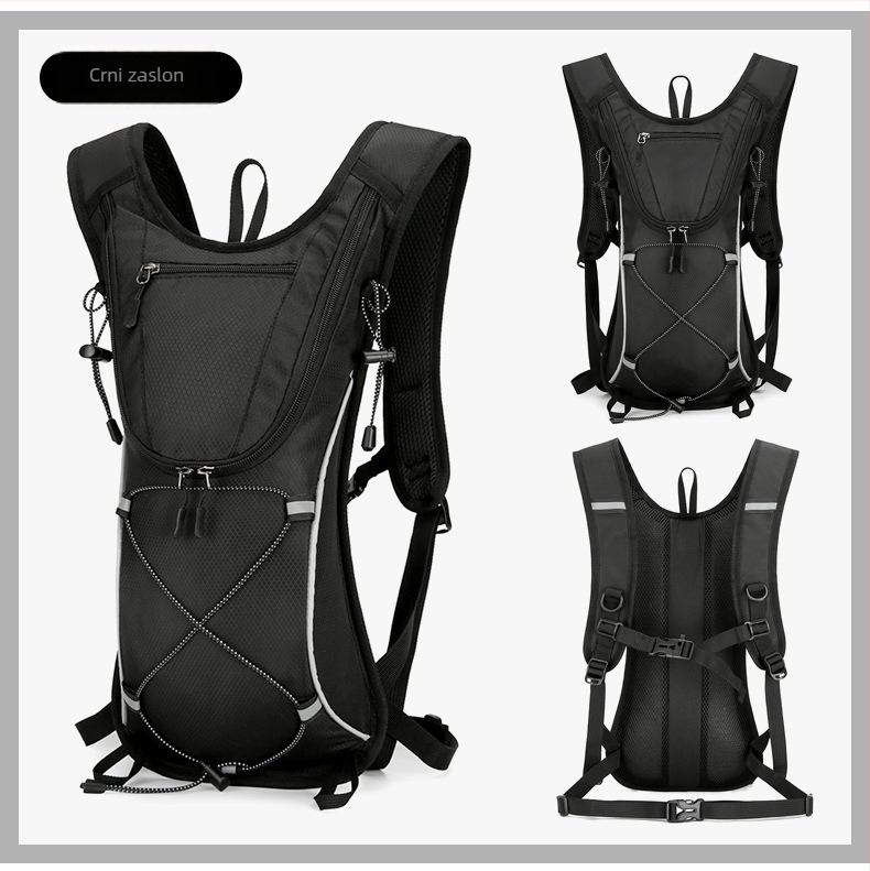 Planinarski ruksak ultra lak s Oxford materijalom, vodootporan, suho/mokro odvajanje, zaštita leđa