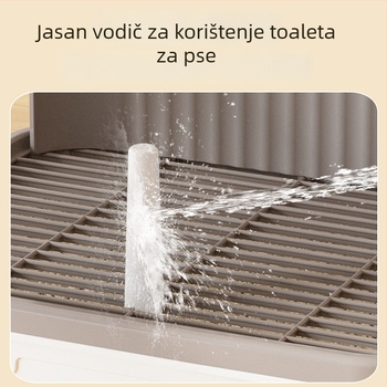 Kutija za kućne ljubimce s mrežastom konstrukcijom, zaštita od stajanja, prijenosna s ladicom, netkani materijal