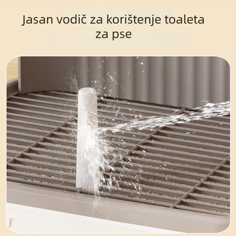 Kutija za kućne ljubimce s mrežastom konstrukcijom, zaštita od stajanja, prijenosna s ladicom, netkani materijal