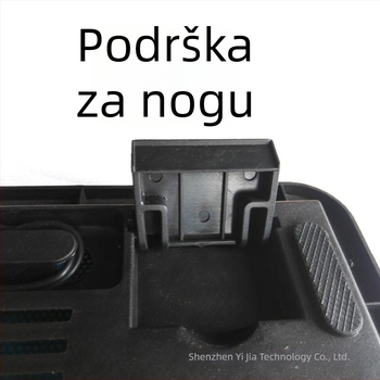 N19 hladnjak za prijenosno računalo – metalna mreža, ventilator, 1 ventilator, kompatibilan s prijenosnim računalom, Ultrabook, Playbook