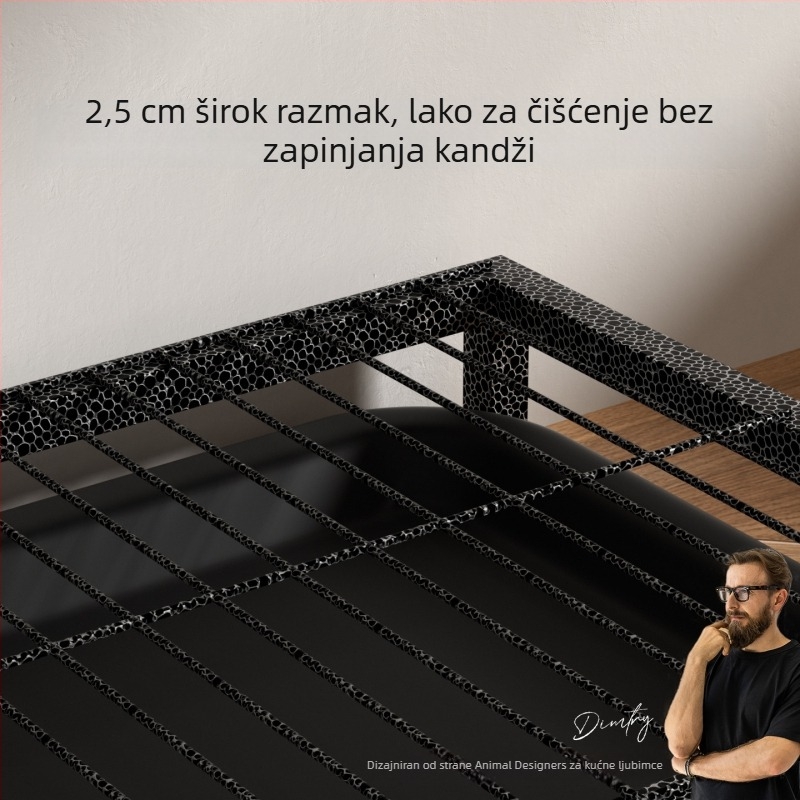 Toalet za pse s metalnom mrežom i nano premazom | Marka: Neurotic cat; Materijal: Metalni okvir; Privatna oznaka: Ovlaštena; Uvoz: Ne