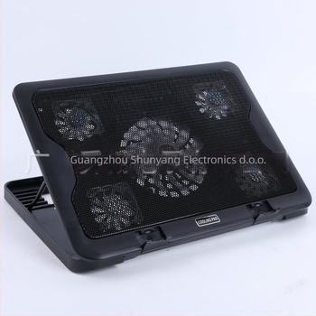 SY-C5 hladnjak za notebook, 5 ventilatora, zračno hlađenje, za notebook/ultrabook/PlayBook