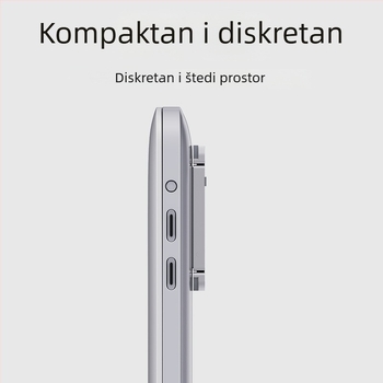 Podloga za hlađenje prijenosnog računala, aluminijska legura, SE-SC90, kompatibilno s notebookom, težina 40 g