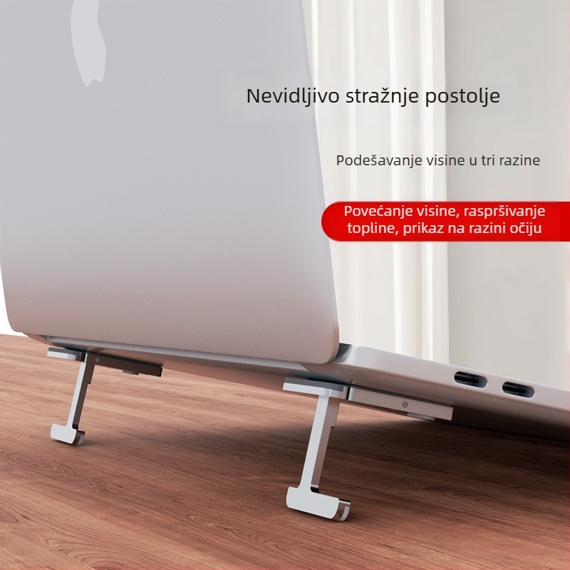 Podloga za hlađenje prijenosnog računala, aluminijska legura, SE-SC90, kompatibilno s notebookom, težina 40 g