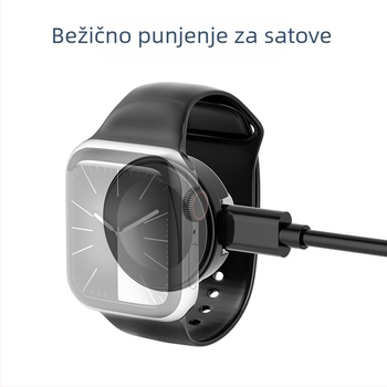 Type-C višenamjenski adapter s 1→8 razdjelnom, portovi Mini USB, Lightning, OTG, Micro USB i Type-C; magnetsko držanje; do 60W PD brzog punjenja; kompatibilno s bežičnim punjenjem Apple Watch
