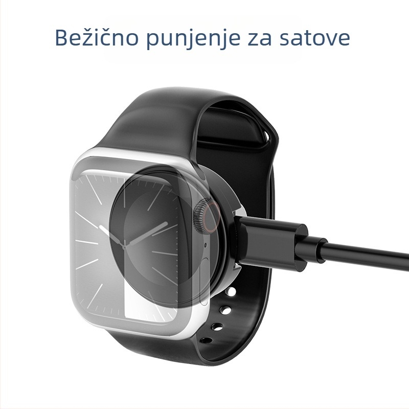 Type-C višenamjenski adapter s 1→8 razdjelnom, portovi Mini USB, Lightning, OTG, Micro USB i Type-C; magnetsko držanje; do 60W PD brzog punjenja; kompatibilno s bežičnim punjenjem Apple Watch