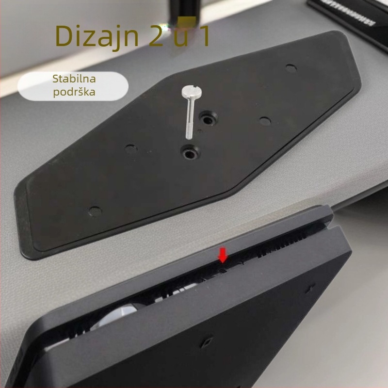 Hlađenje držač za PS4 Pro/Slim, ABS materijal, kompatibilan s PS4 Pro i PS4 Slim