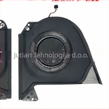 Laptop hlađenje ventilator za Asus ROG M16 GU603Z GU603ZM GU603ZW GU603ZX (2022), aluminijska konstrukcija, 1 ventilator, duljina kabla 0.1 m, težina 50