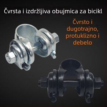 XW sjedalo za bicikl, univerzalna stezaljka za sjedalo, čelična konstrukcija, kompatibilno s običnim biciklima