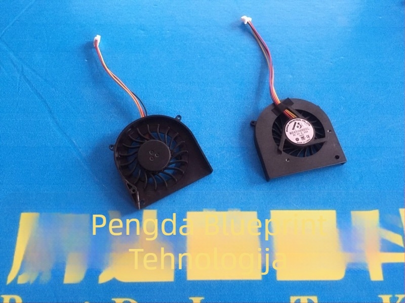 Chladič za notebook s brushless motorom, USB napajanje, buka 60-70 dB, bez baterije