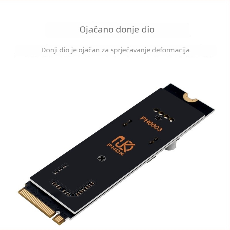 Phdk Ph6603 M.2 NVMe na Type-E adapter kartica, ASM3242, 20Gbps sučelje