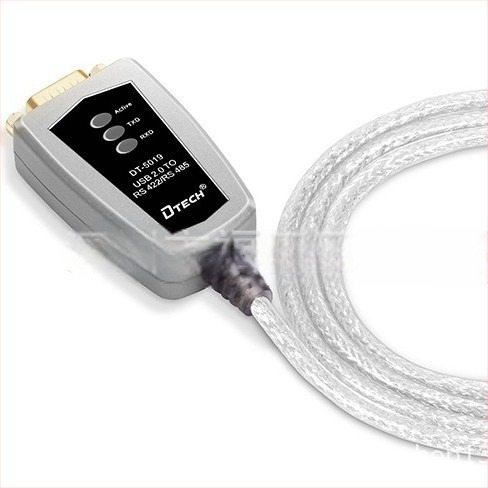Det USB na serijski pretvarač RS-485/RS-422, 9-pinski serijski priključak, USB sučelje, duljina kabela 0,5 m, model 5019