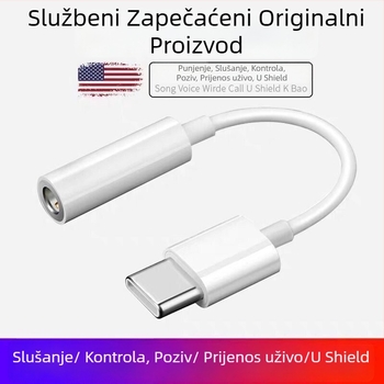 MPCQC Type-C adapter za slušalice sa 3,5 mm priključkom za Android