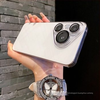 Huawei P80 prozirna PC tvrda futrola s integriranom zaštitom objektiva; materijal PC; proizvodnja toplim pritiskanjem; protuklizna, odvod topline, otporna na habanje, otpornost na padove, otpornost na otiske prstiju