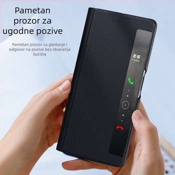 Kućište za mobilni telefon Glory, od prave kože, holster stil, otpornost na pad