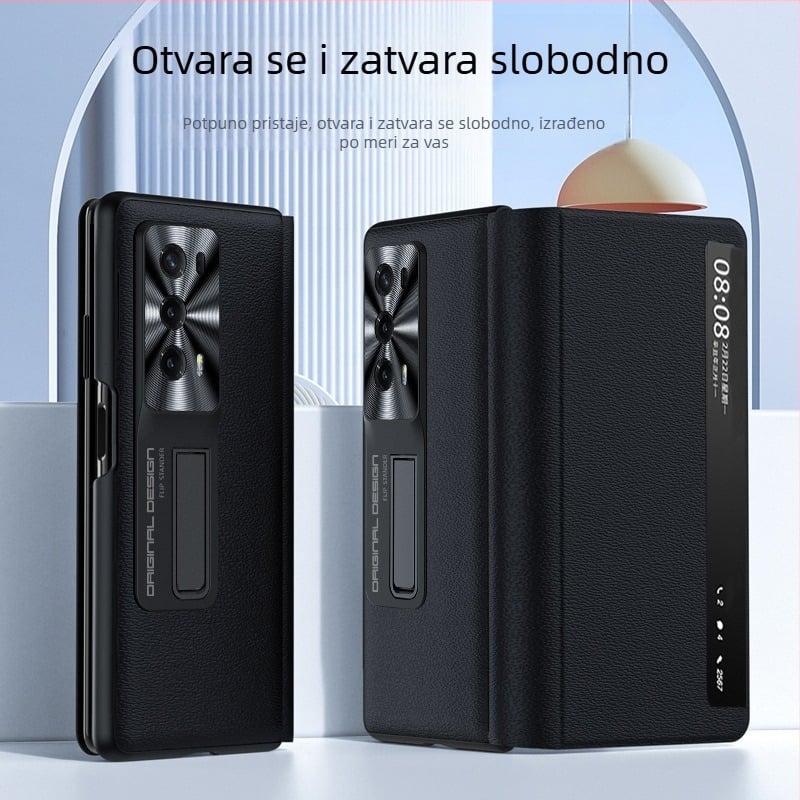 Kućište za mobilni telefon Glory, od prave kože, holster stil, otpornost na pad