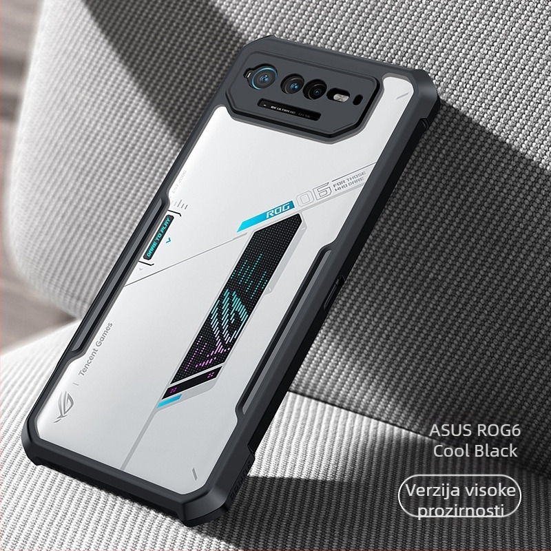 Xundi zaštitno kućište za ASUS ROG seriju – silikon, otporno na pad, potpuno prekrivena mekana maska za ROG5, ROG6, ROG8 i ROG7 Pro