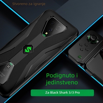 Helo silikonska futrola s potpunim pokrovom za Black Shark 4 Pro, Black Shark 3 zaštitno kućište i Black Shark 4 otporno na pad