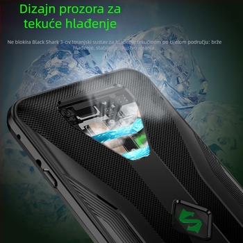 Helo silikonska futrola s potpunim pokrovom za Black Shark 4 Pro, Black Shark 3 zaštitno kućište i Black Shark 4 otporno na pad