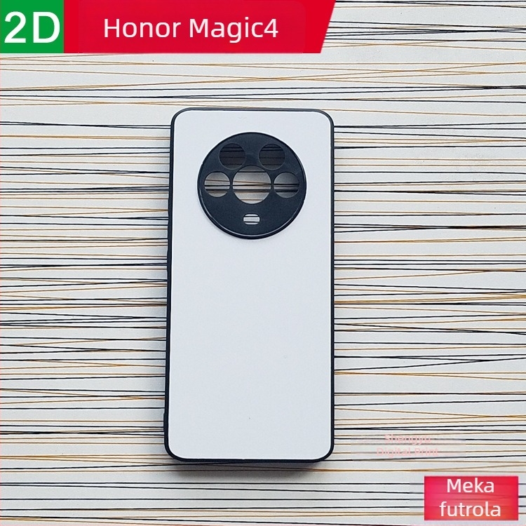Prazna futrola za Honor Magic4, termotransfer, TPU+PC materijal, fotozaštitna meka futrola s udubljenim žljebovima
