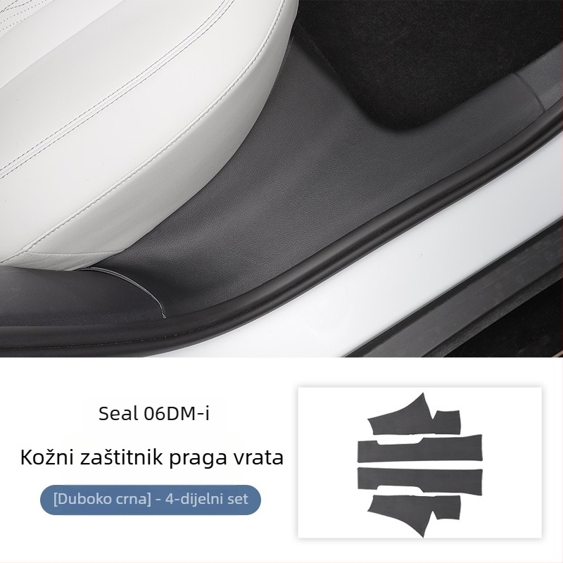 Kožni zaštitni prag BYD Seal 06dmi – unutarnja modifikacija automobila, prilagodljiva