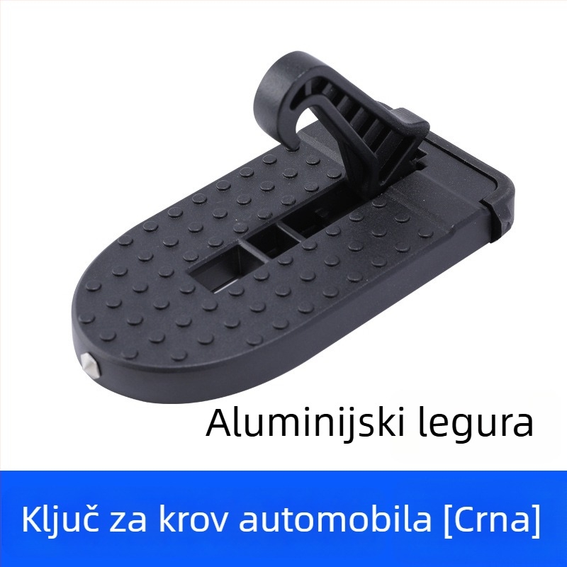 Pristupno ljestvilo za krov automobila - pedala od aluminijske legure, protuklizna, univerzalna kompatibilnost (Brand: Yang Jie; Material: aluminijska legura; Kompatibilni modeli: svi brendovi; Godina modela: sve godine)