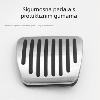 Set pedala za gas i kočnice od aluminijskog legura za Lantu Dreamer, Confidant i Lantu FREE — pedala za vozača s protivkliznim dizajnom za automatski mjenjač