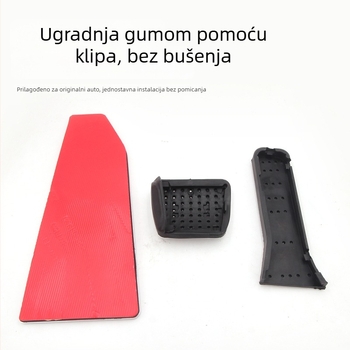 Set pedala za gas i kočnice od aluminijskog legura za Lantu Dreamer, Confidant i Lantu FREE — pedala za vozača s protivkliznim dizajnom za automatski mjenjač