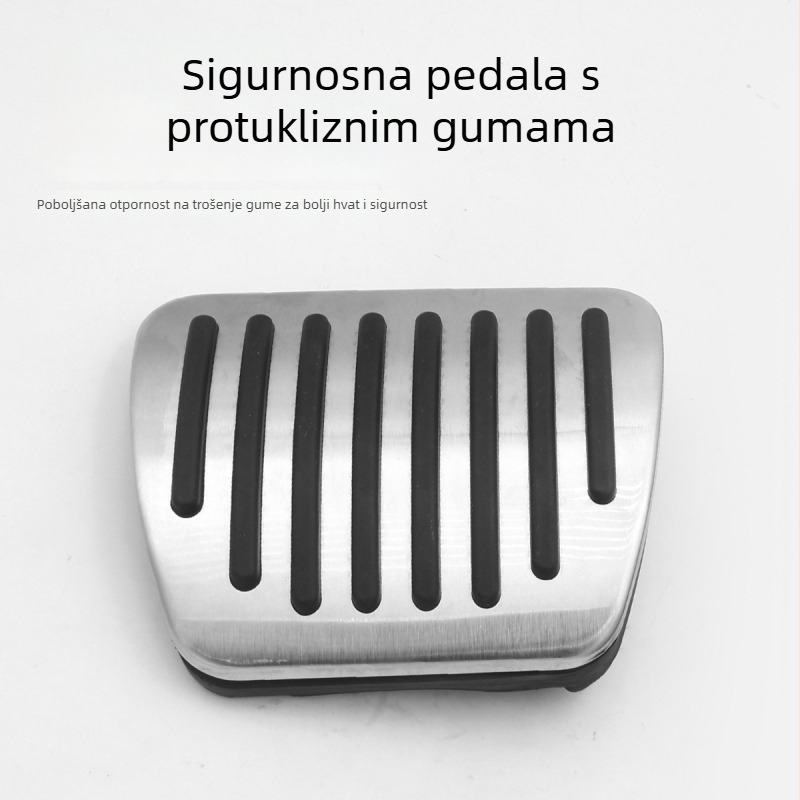 Set pedala za gas i kočnice od aluminijskog legura za Lantu Dreamer, Confidant i Lantu FREE — pedala za vozača s protivkliznim dizajnom za automatski mjenjač