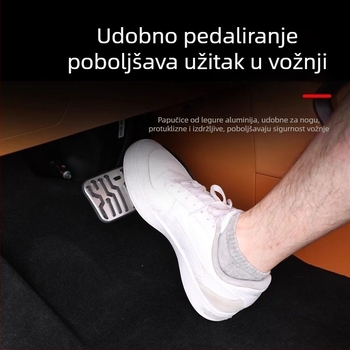 Pedale gasa i kočnice s unutarnjom oblogom za Xinwei Gaoshan 7/8/9 – dodaci za nadogradnju