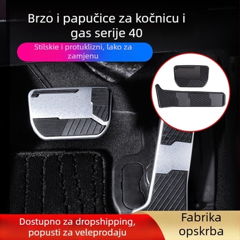 Aluminijski pedalu ubrzanja za 24 Toyota Alphard/Vellfire modela, automatski mjenjač, sportska verzija pedale, prilagođena obrada