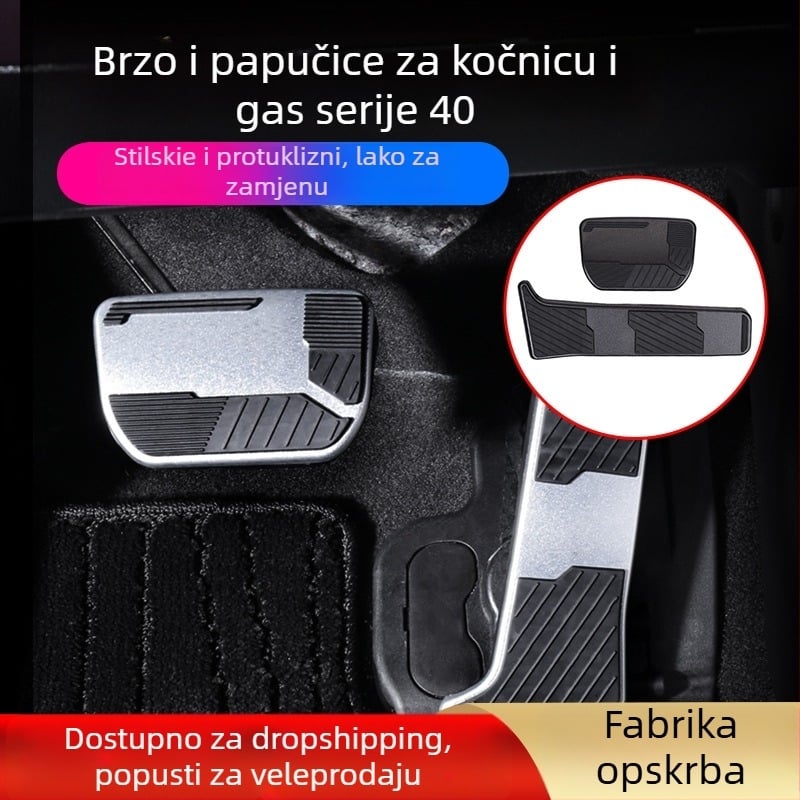 Aluminijski pedalu ubrzanja za 24 Toyota Alphard/Vellfire modela, automatski mjenjač, sportska verzija pedale, prilagođena obrada