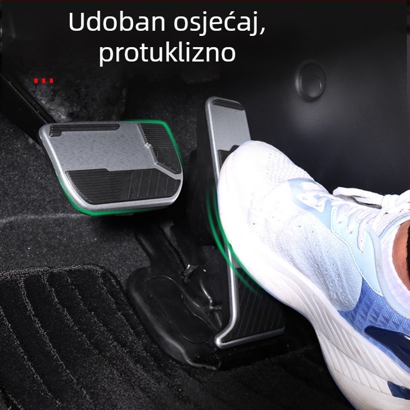 Aluminijski pedalu ubrzanja za 24 Toyota Alphard/Vellfire modela, automatski mjenjač, sportska verzija pedale, prilagođena obrada