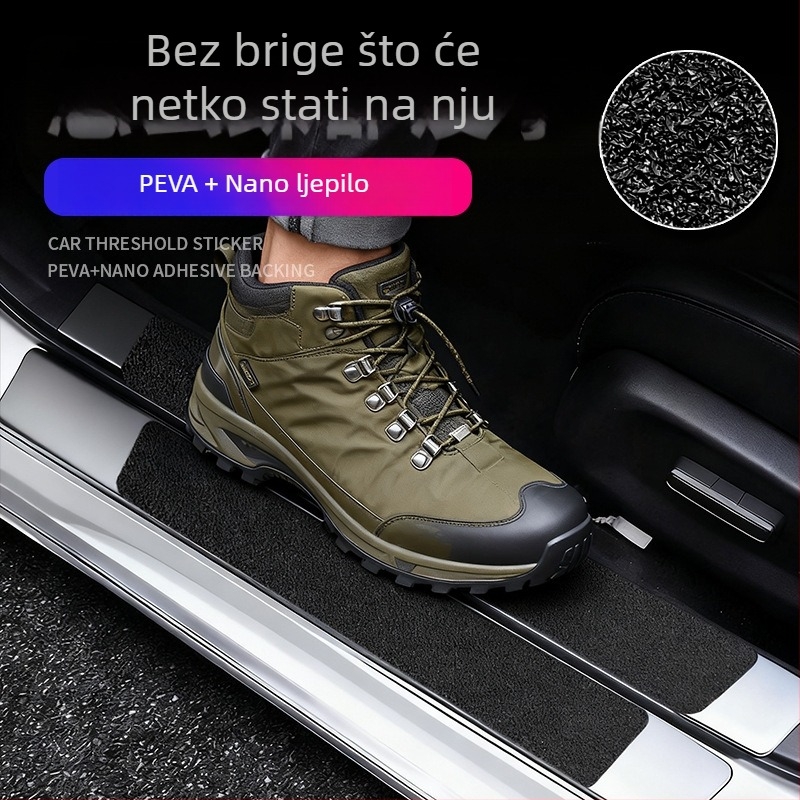 Zaštitne trake pragova automobila – univerzalna primjena, otporne na habanje, zaštita prtljažnika (Brand: New Horizons; Univerzalna primjena; Otporne na habanje; Zaštita prtljažnika)
