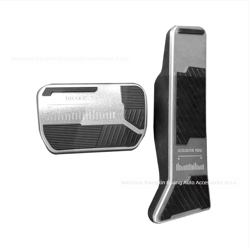 Kryt pedala od aluminijskog legura za pedalu gasa i kočnice, protuklizni zaštitni poklopac, BJ40 kompatibilan, automatski mjenjač, prilagodljiva obrada