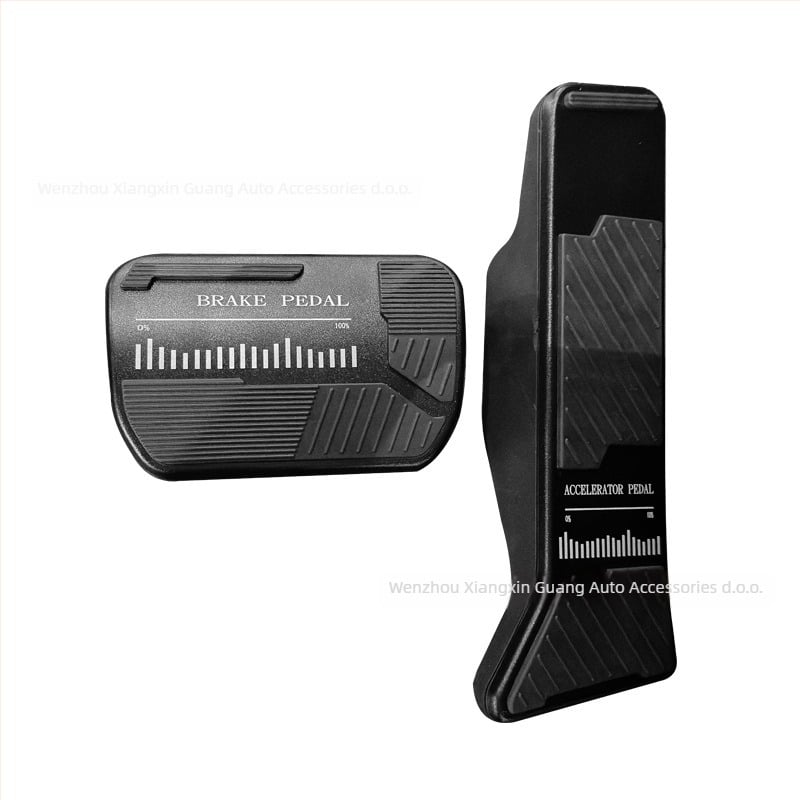 Kryt pedala od aluminijskog legura za pedalu gasa i kočnice, protuklizni zaštitni poklopac, BJ40 kompatibilan, automatski mjenjač, prilagodljiva obrada