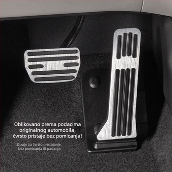 Set pedala od aluminijske legure za Changan SL03/S7/S07/L07/S05/G318 s automatskim prijenosom (bez marke)