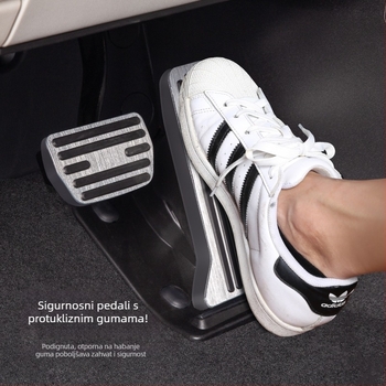 Set pedala od aluminijske legure za Changan SL03/S7/S07/L07/S05/G318 s automatskim prijenosom (bez marke)