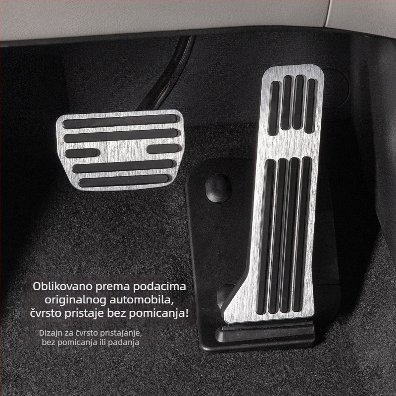 Set pedala od aluminijske legure za Changan SL03/S7/S07/L07/S05/G318 s automatskim prijenosom (bez marke)