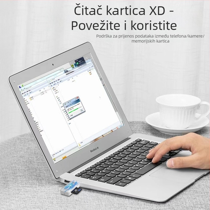 XD čitač kartica s OTG za iPhone/iPad/Android — All-in-One pretvarač USB 2.0, model XD, vanjska instalacija, 1 godina jamstva
