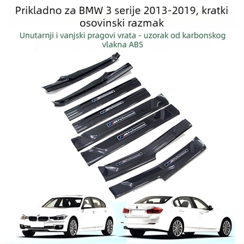 Zaštitna prah-lijesa za BMW 3. Serija (2013–2019) – plastika, prilagodljivo obrađivanje