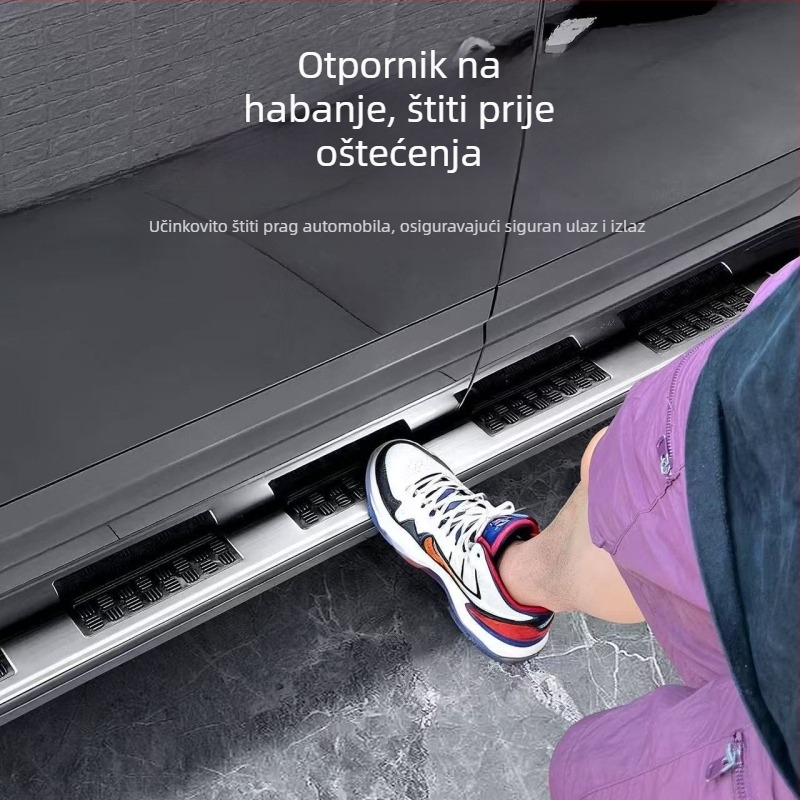 Bočni zaštitni pokrov pedale za Leopard Titanium 7, nehrđajući čelik, prag pedalnog panela — Ganganghao