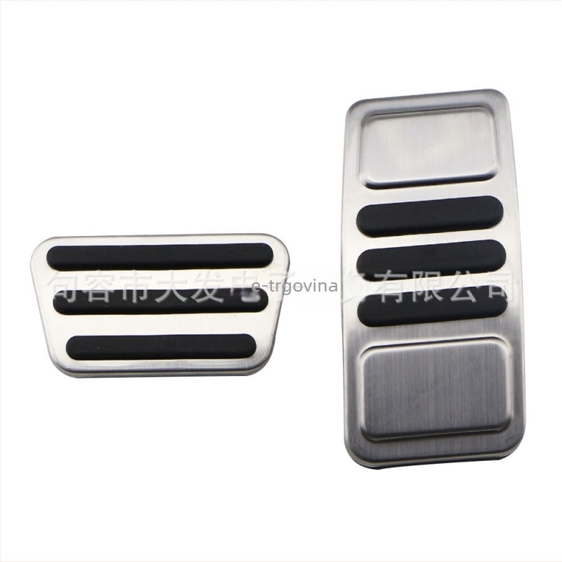 Ford Mustang pedale kočnice i papučice gasa – nehrđajući čelik, OEM marka, montaža bez bušenja