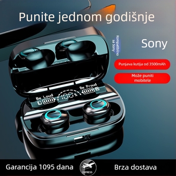 Bežične gaming slušalice, Esports stil, Stereo zvuk, Baterija >8 sati, IPX6 vodootporne, Bluetooth domet 10 m