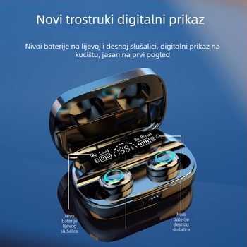 Bežične gaming slušalice, Esports stil, Stereo zvuk, Baterija >8 sati, IPX6 vodootporne, Bluetooth domet 10 m