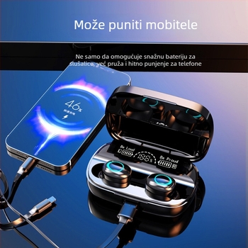 Bežične gaming slušalice, Esports stil, Stereo zvuk, Baterija >8 sati, IPX6 vodootporne, Bluetooth domet 10 m